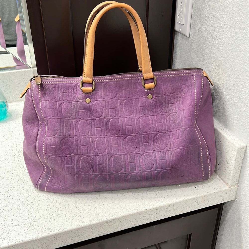 Used Carolina Herrera handbag !